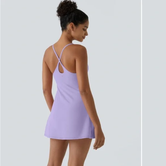 HALARA Lavender Activewear Dress - Picture 8 of 8